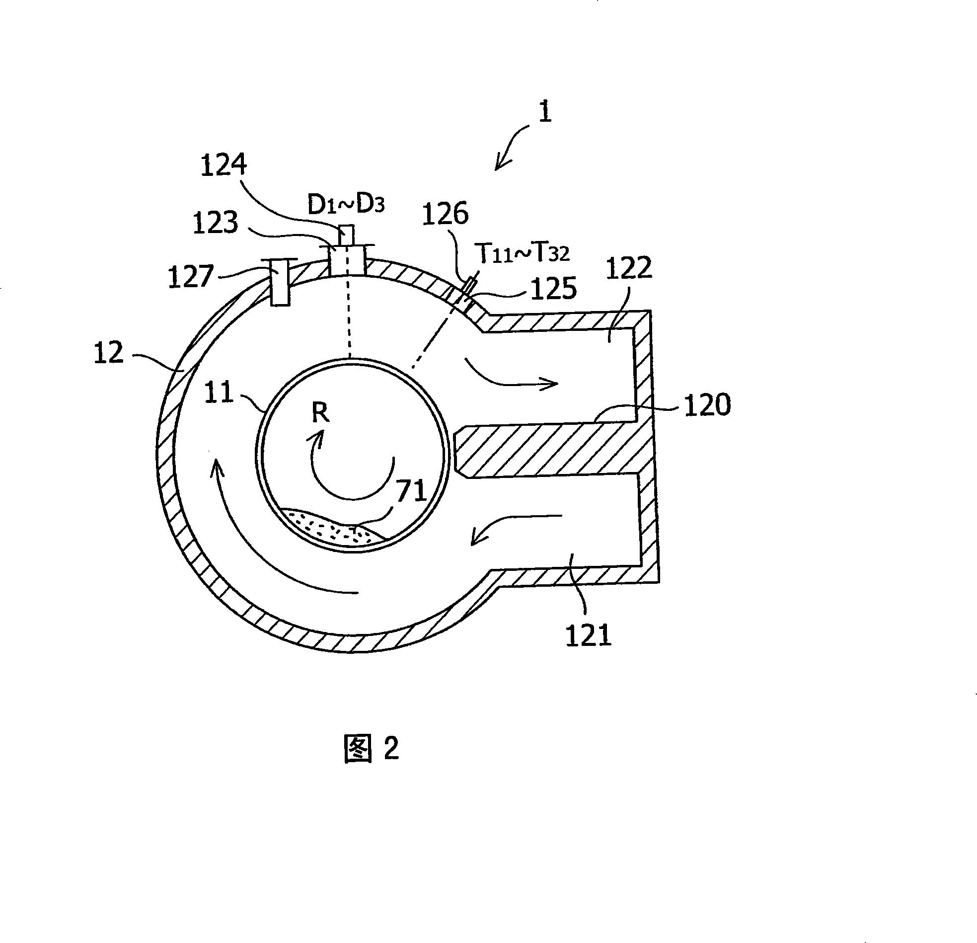 External heating rotary kiln and operation method thereof