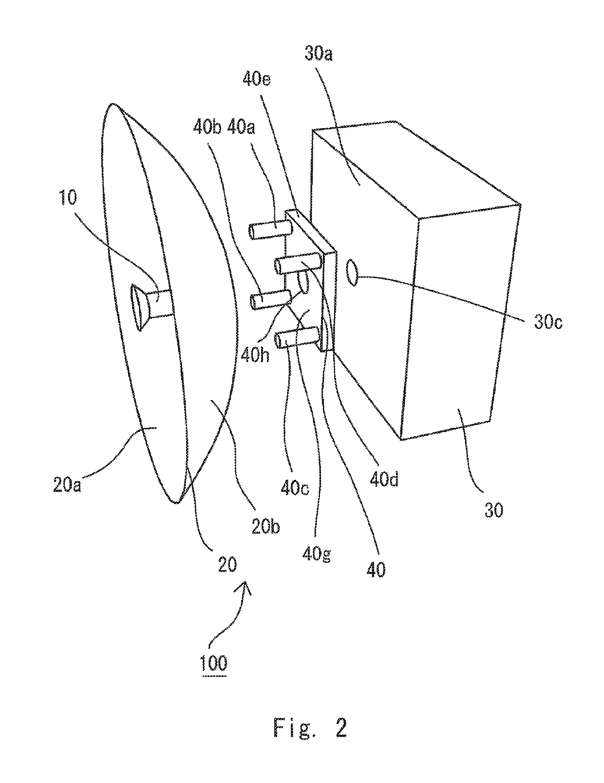 Antenna device and antenna device control method