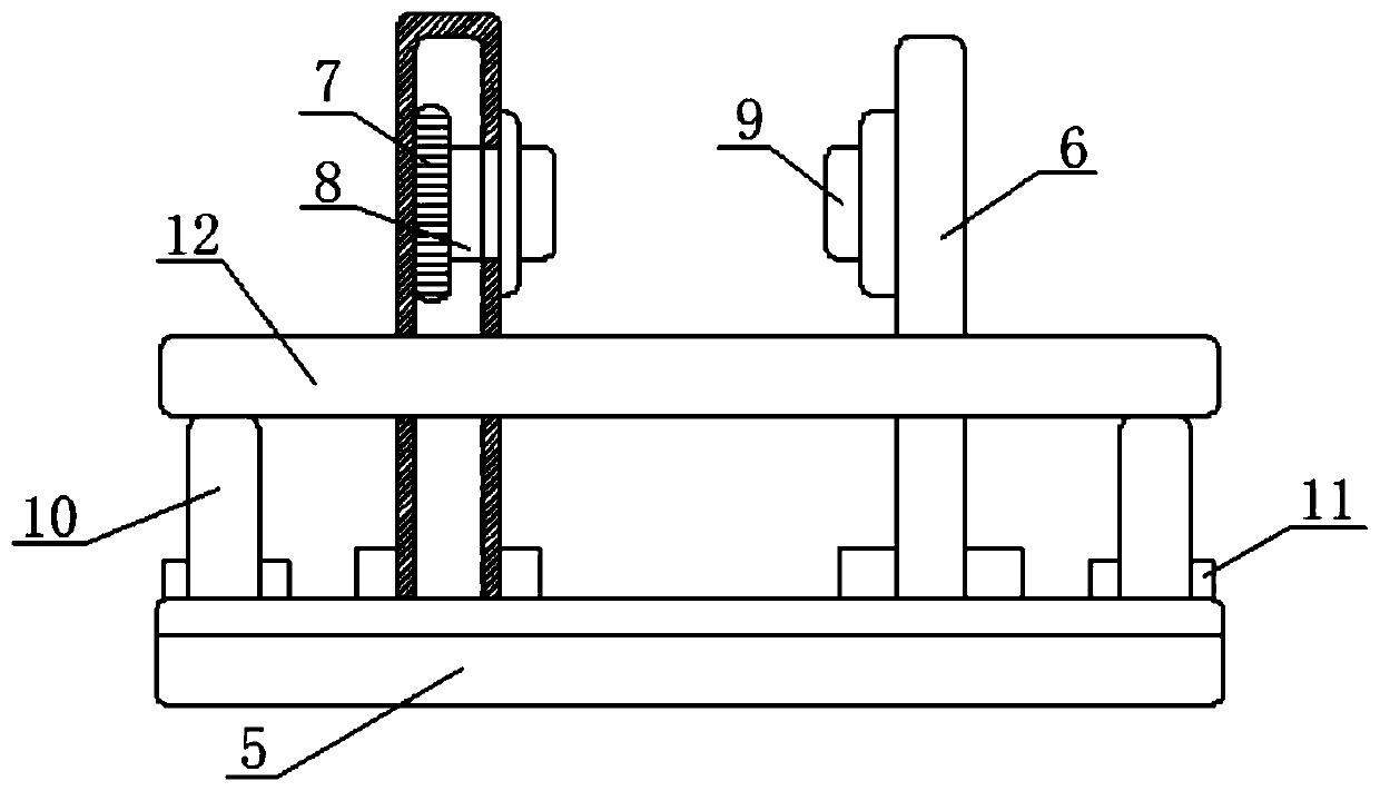 Automobile air conditioner condensation fan and processing device thereof