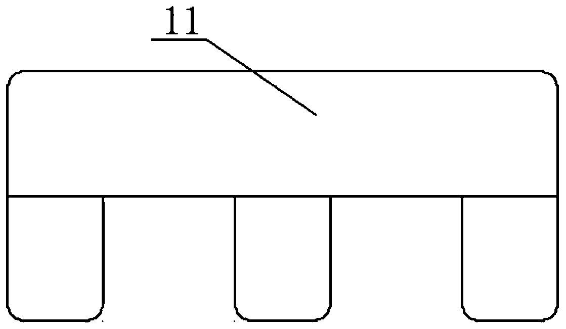 Automobile air conditioner condensation fan and processing device thereof