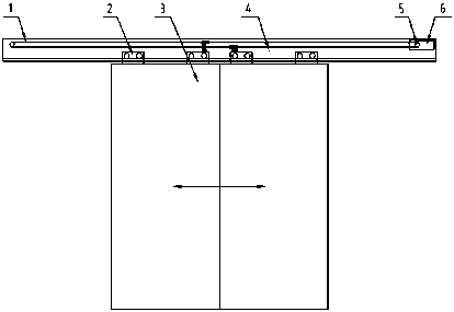 Movable door and its telescopic mechanism and switch method