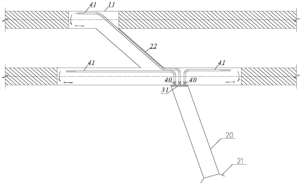 Integral special-shaped air duct for tunnel long-distance construction ventilation and construction method