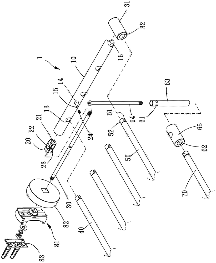 Bathroom rack assembly mechanism and bathroom rack including the bathroom rack assembly mechanism