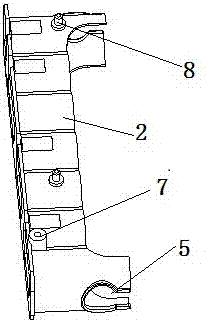 Nailess electrical core support