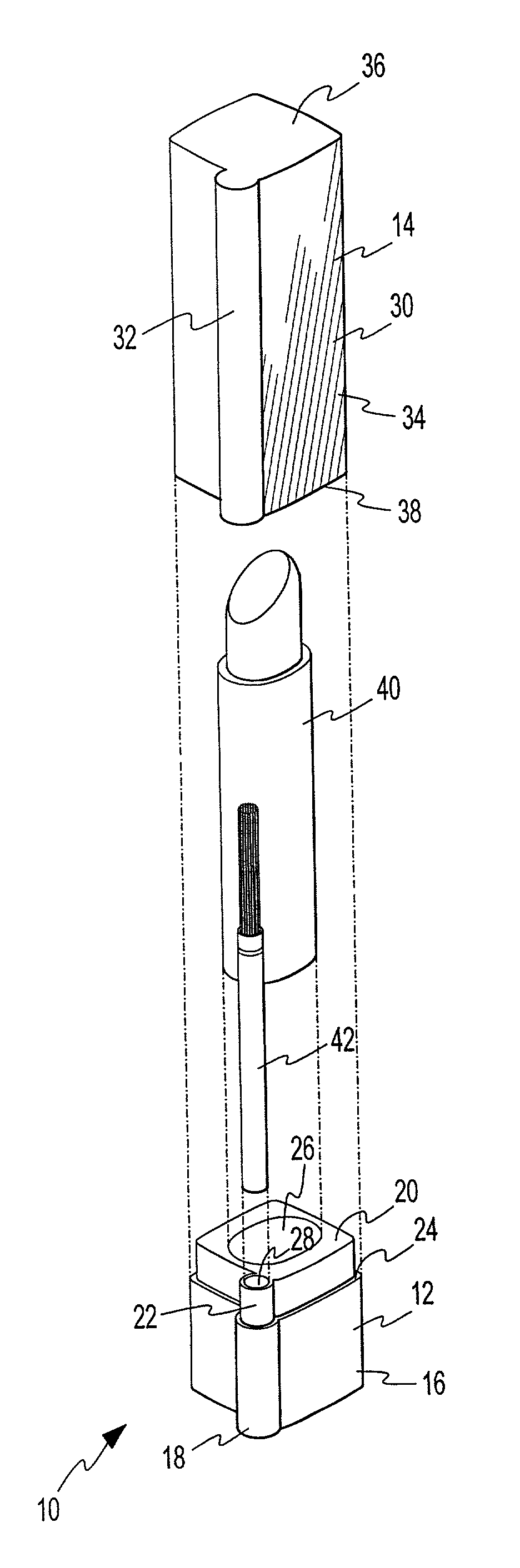 Cosmetic holder apparatus