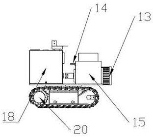 Coal mining machine and method for improving mining rate of thin coal seam