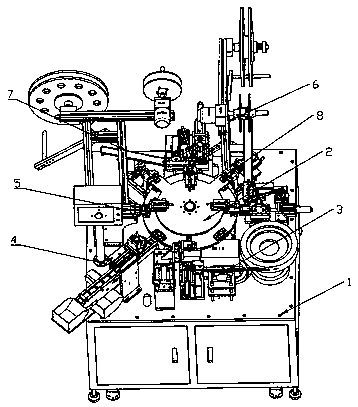 Full-automatic connector assembling machine