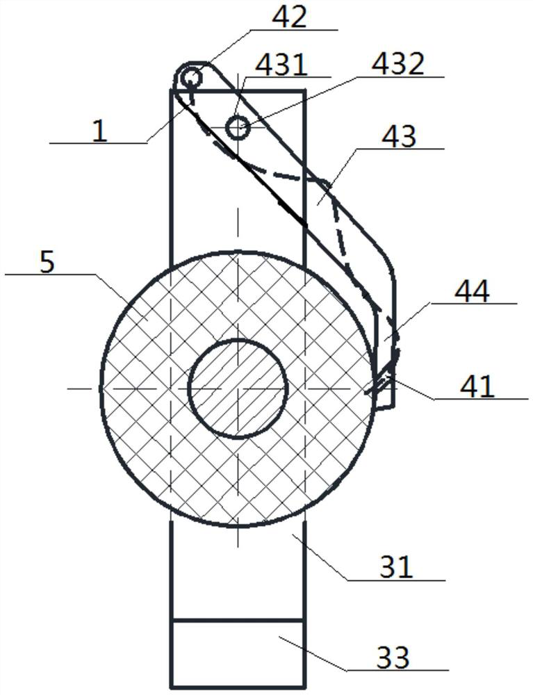 Chemical fiber filament twisting and winding integrated device and using method