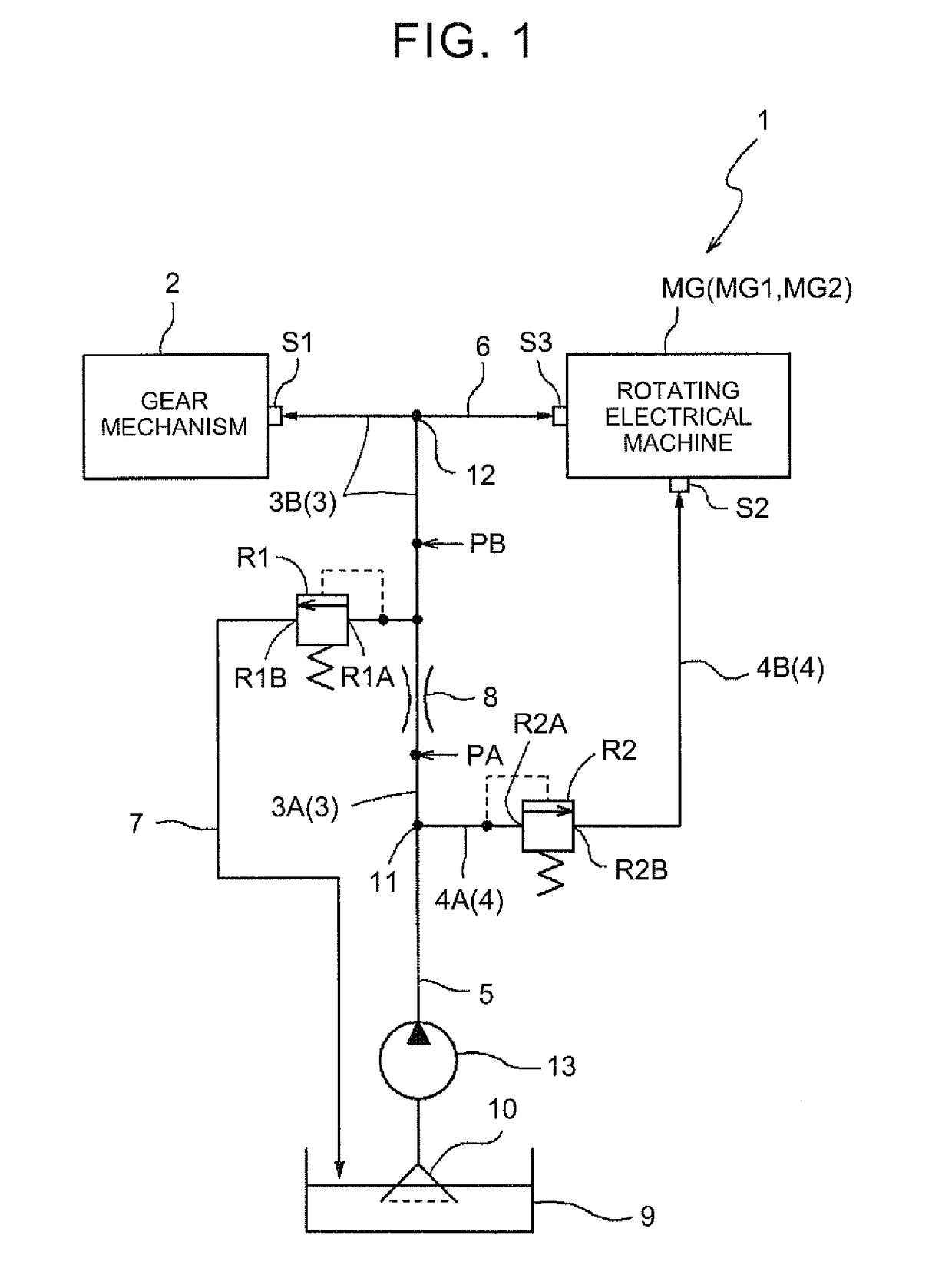 Vehicle hydraulic control device