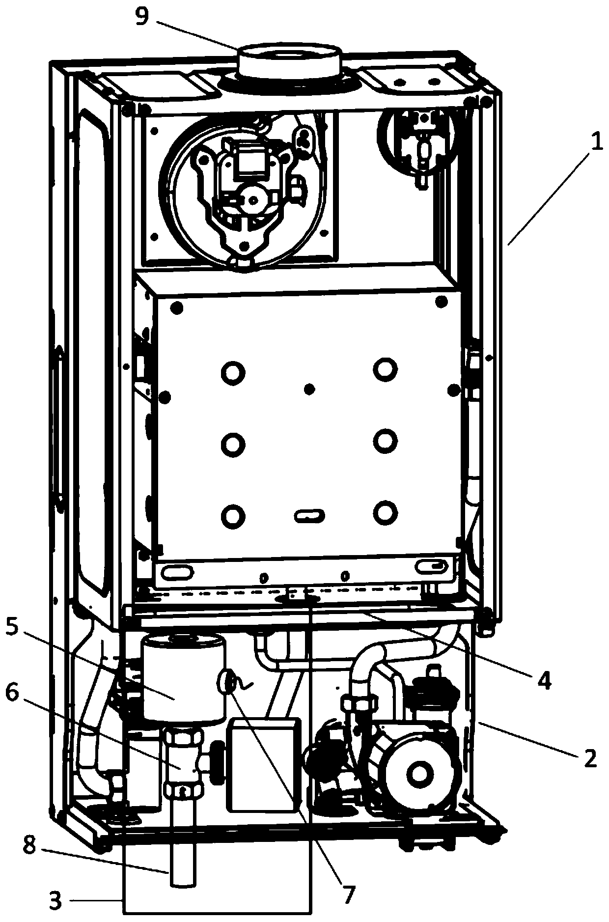 Wall-hung boiler