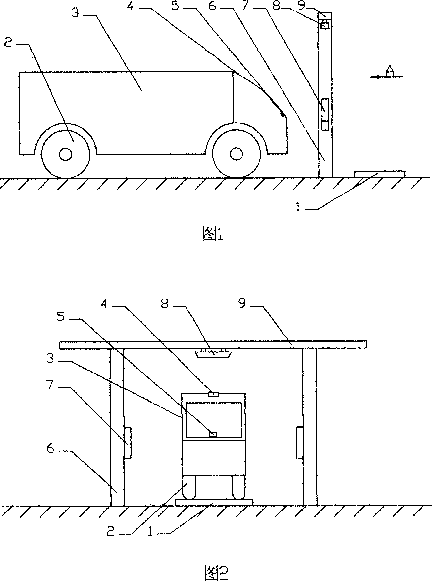 Automatic identifying device for over-loading, over-speed and fatigue, drive of vehicle