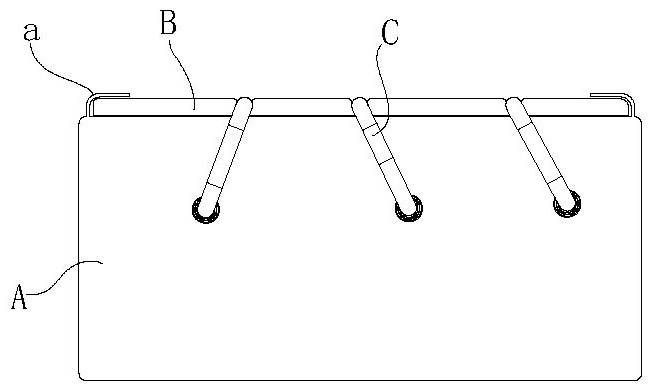 Reserved heat pipe mounting device