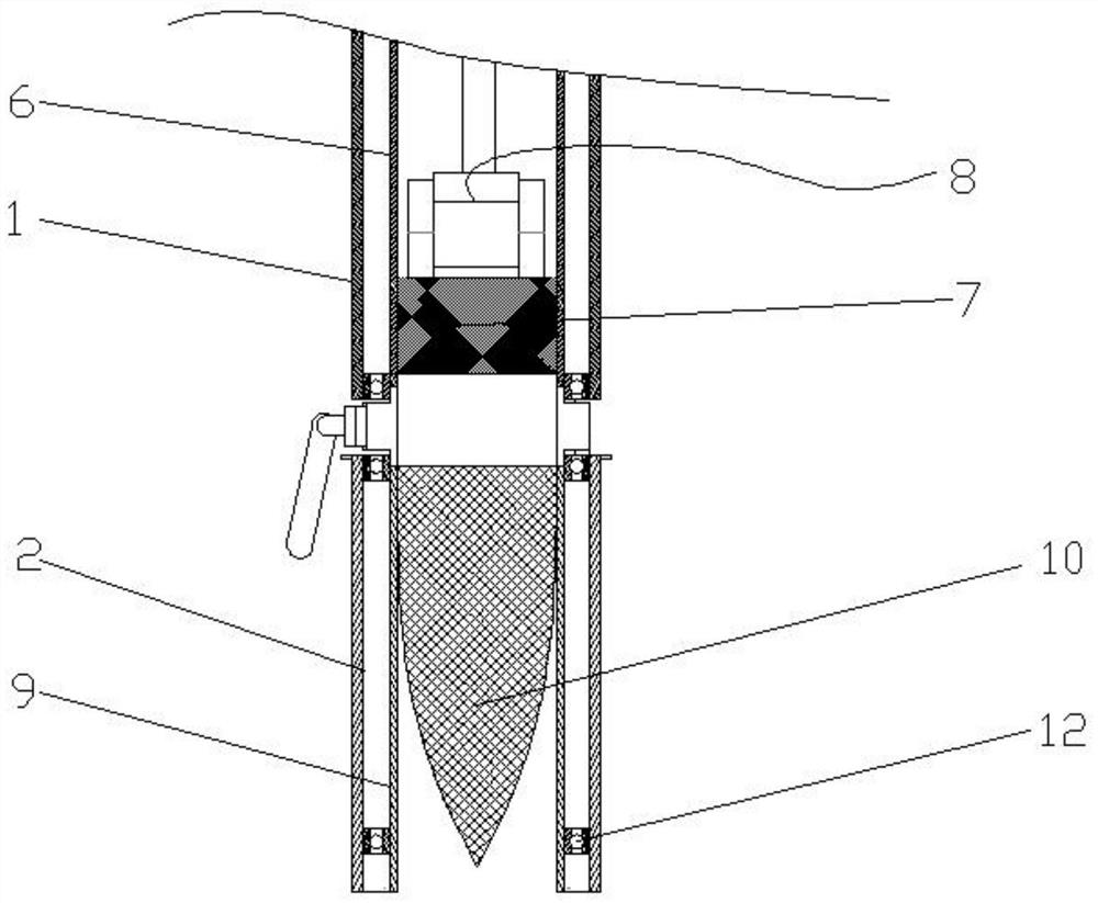 Portable construction site drawing display device and use method