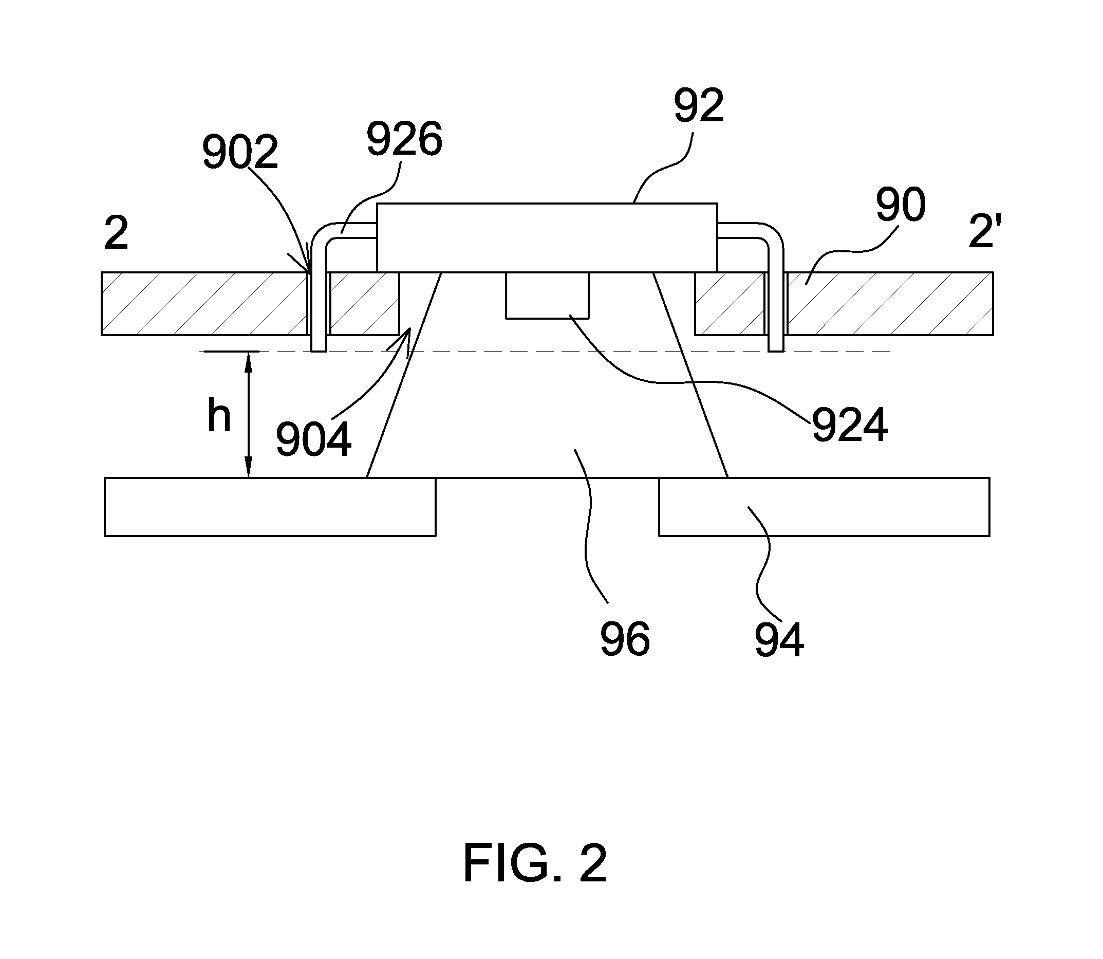 Electronic device with high electrostatic protection