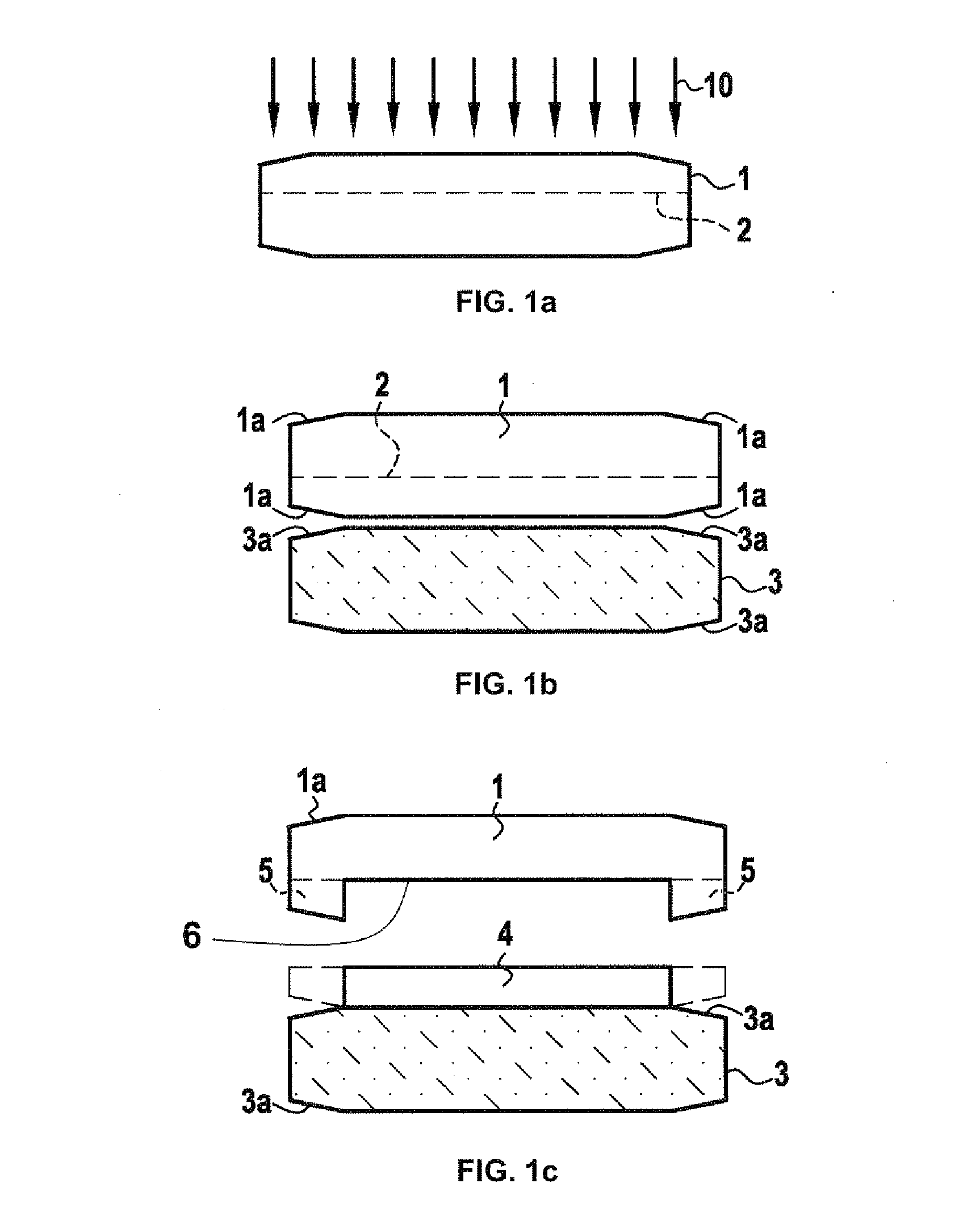 Method for recycling a source substrate