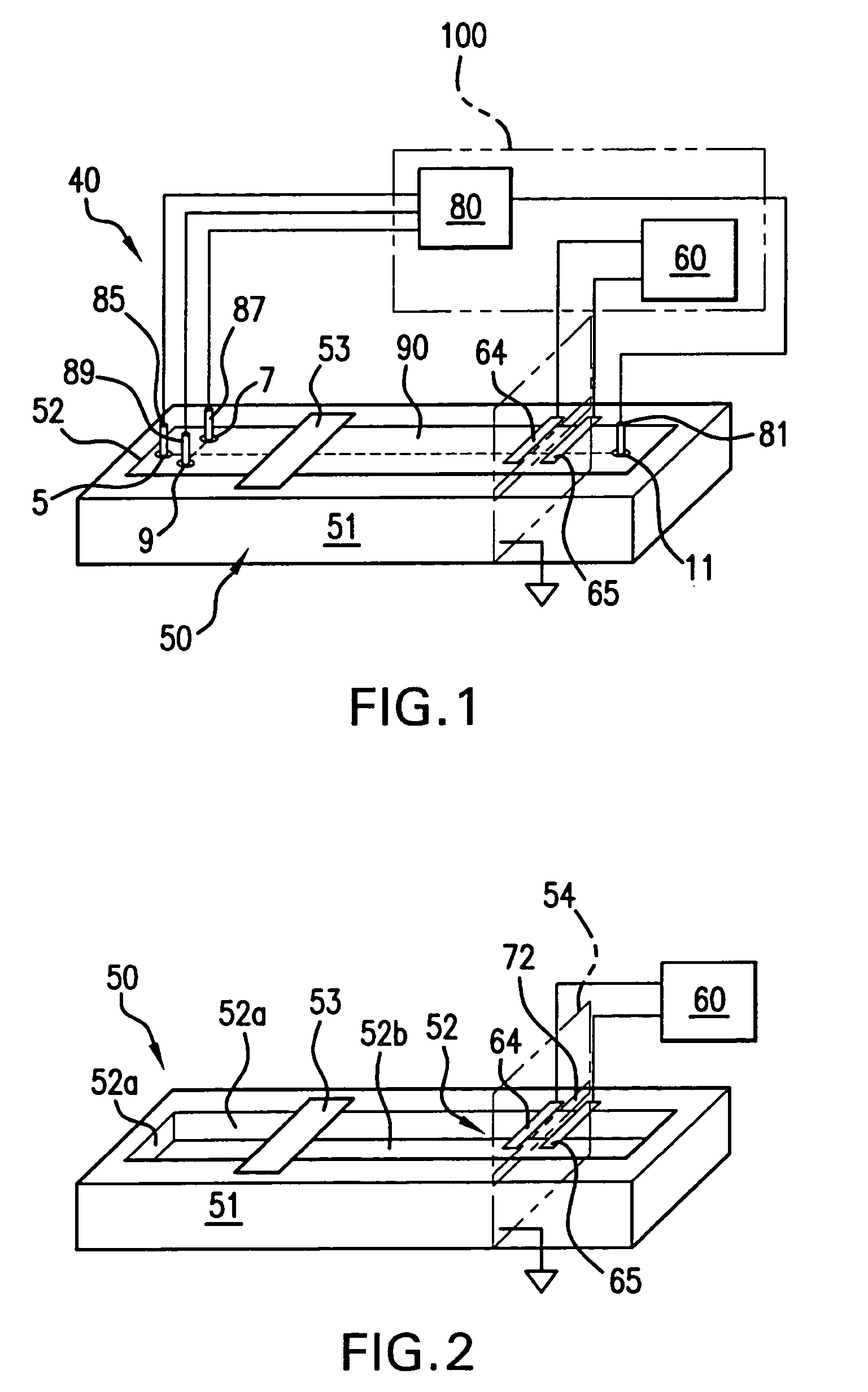 Method and apparatus for performing high-voltage contactless conductivity (HV-CCD) electrophoresis