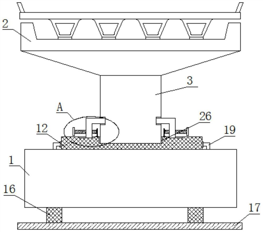 Bridge pier swivel structure and construction method thereof