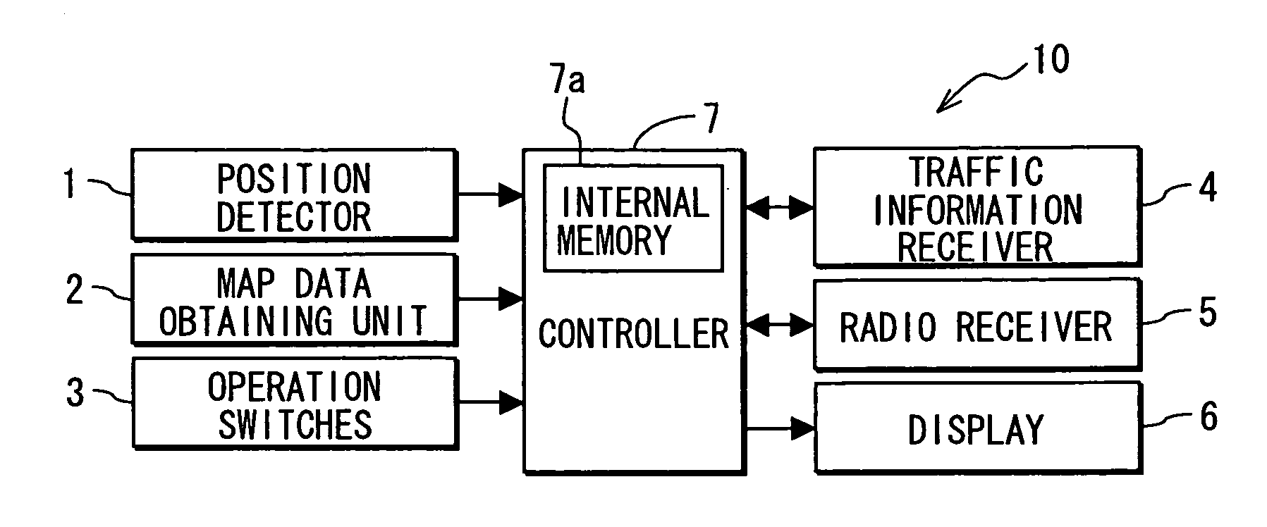 Wireless broadcast receiving device for vehicle