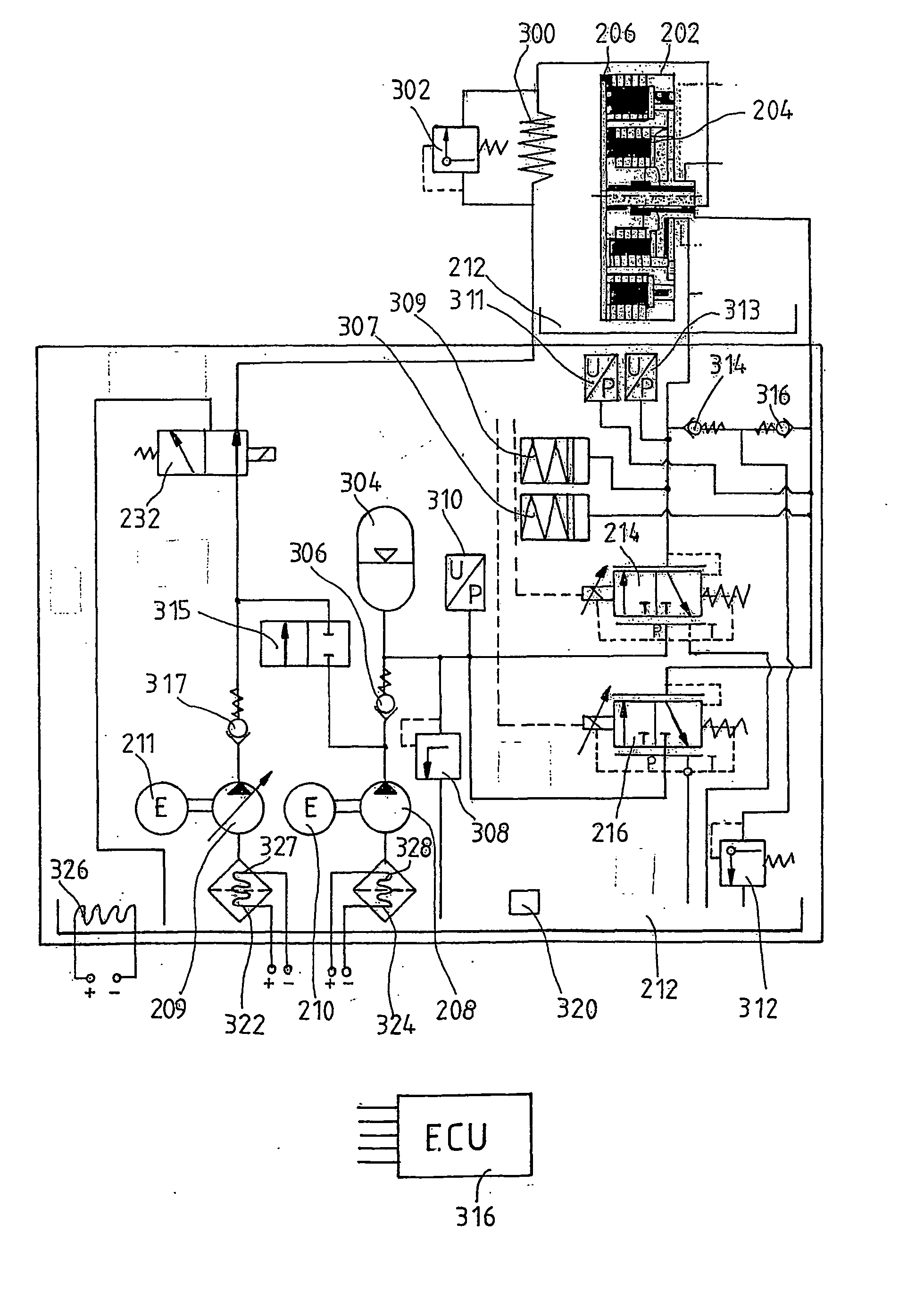 Motor vehicle comprising a drive train having a multiple clutch drive