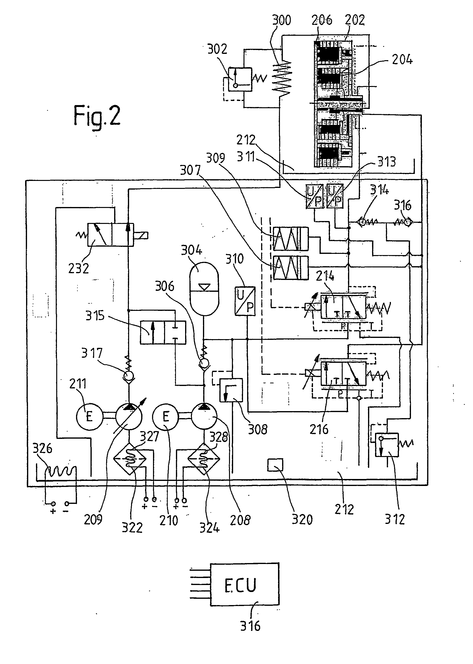 Motor vehicle comprising a drive train having a multiple clutch drive