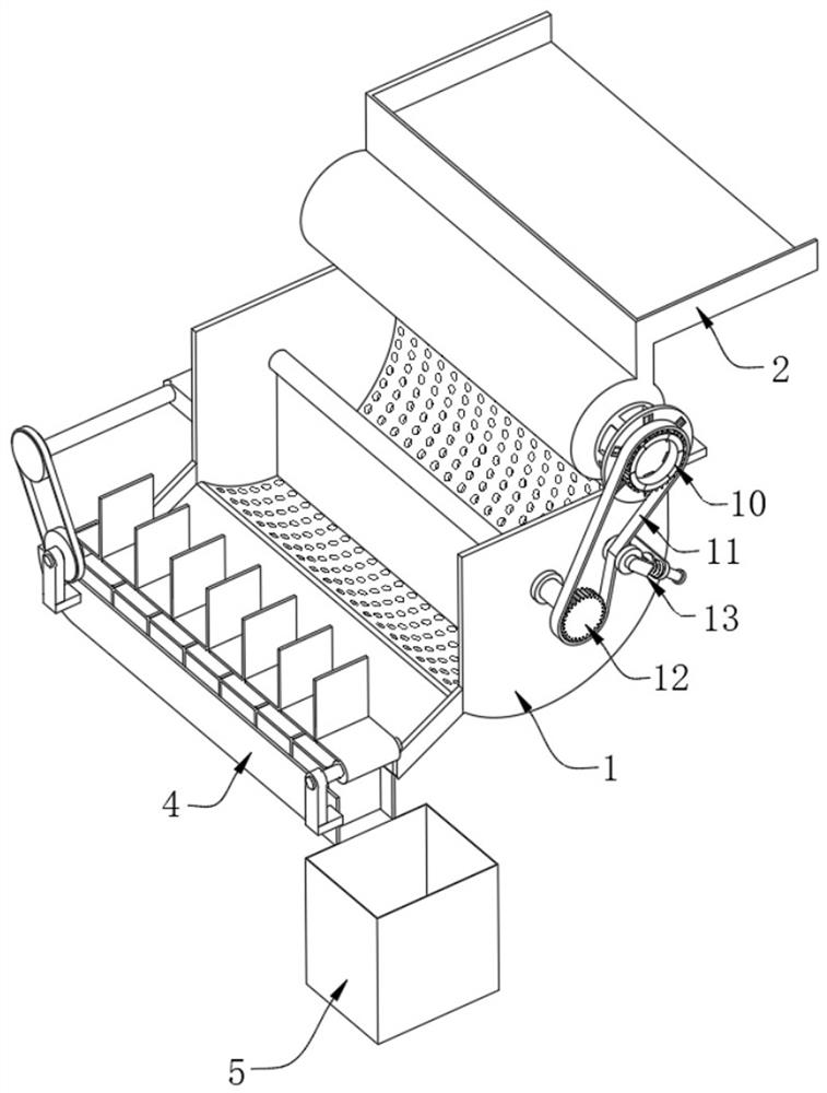 Coating waste liquid solid-liquid separation device