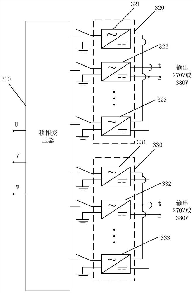 Direct-current power supply system and method