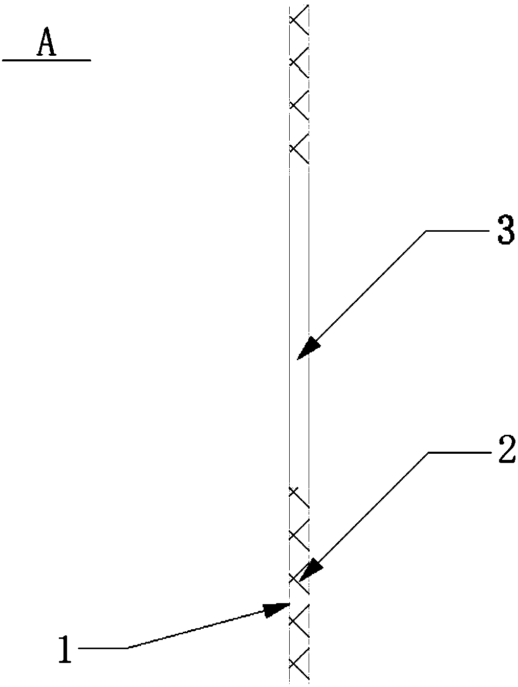 Light guide plate with hole structure