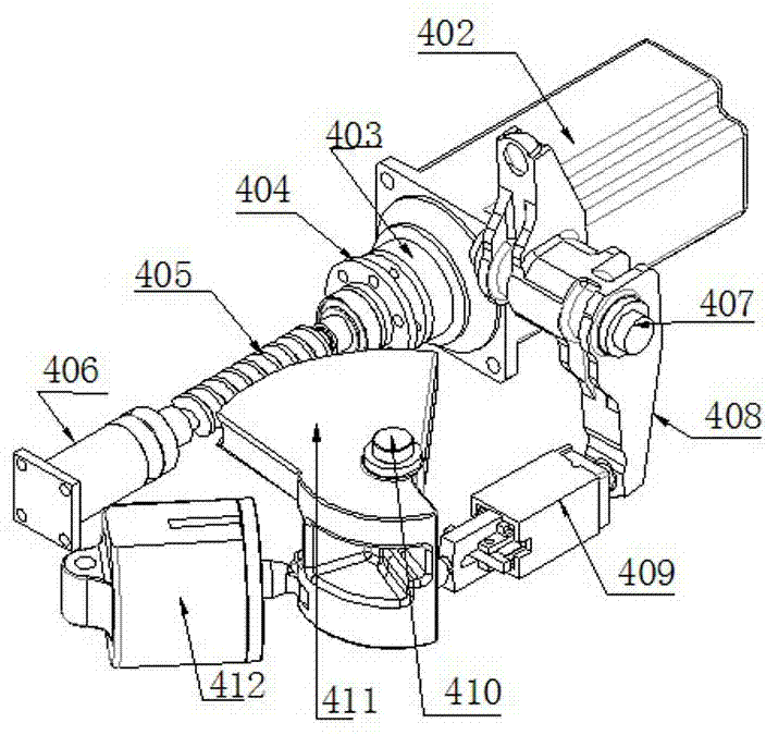 Automatic transmission execution system of automobile