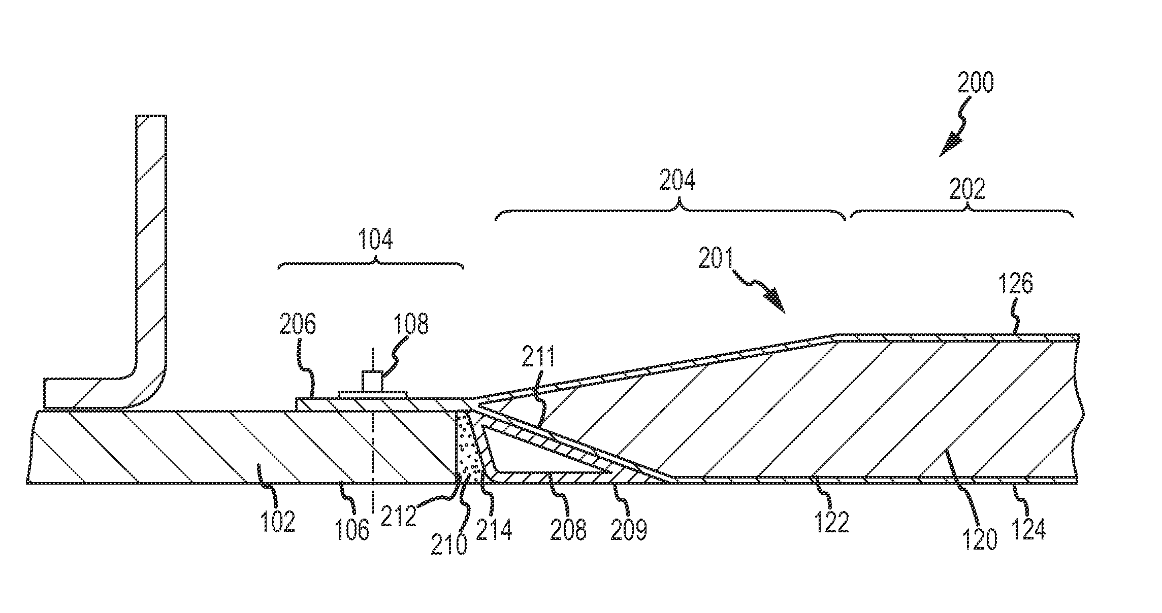 Methods and apparatus for an integrated aerodynamic  panel