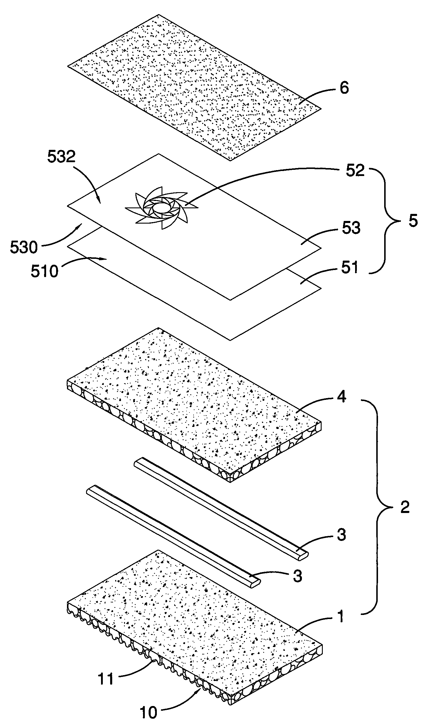 Skidproof sports mat