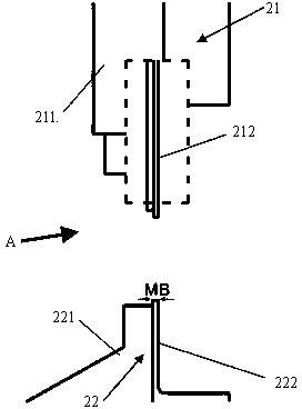 Semi-automatic forming technology and device of multi-pin surface mount device