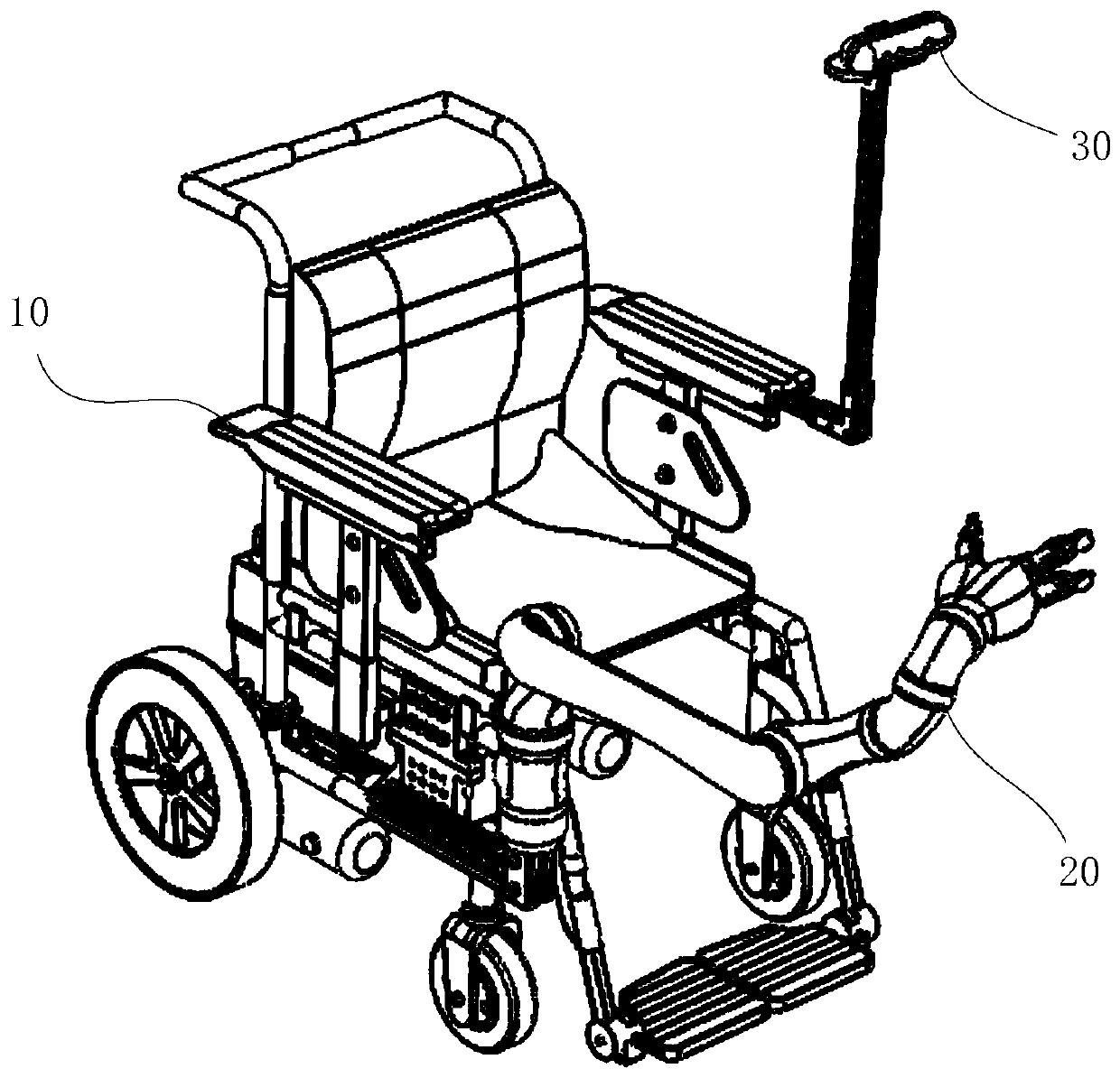 Mechanical arm grabbing method based on semantic laser interaction