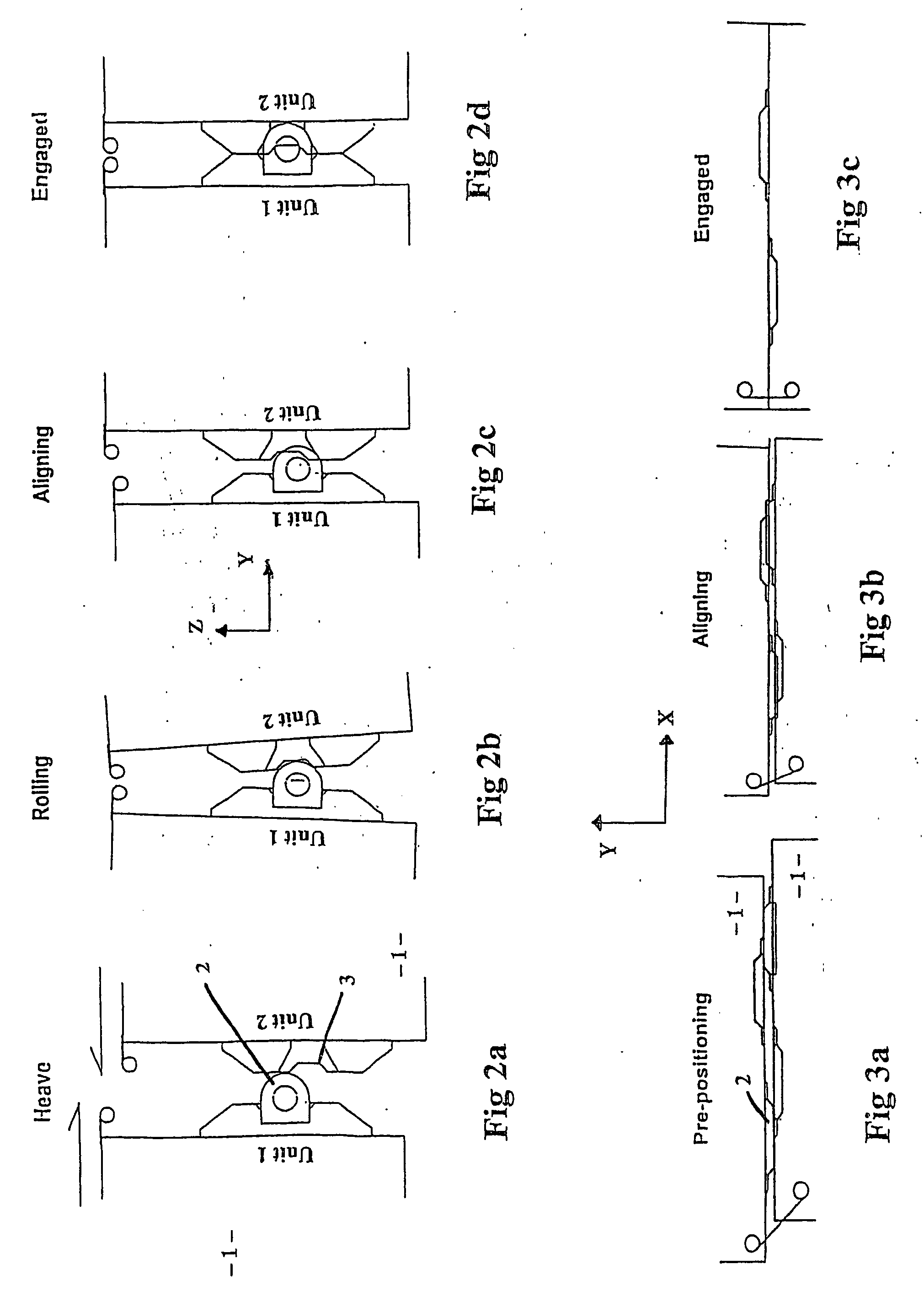 System for connecting buoyant marine bodies