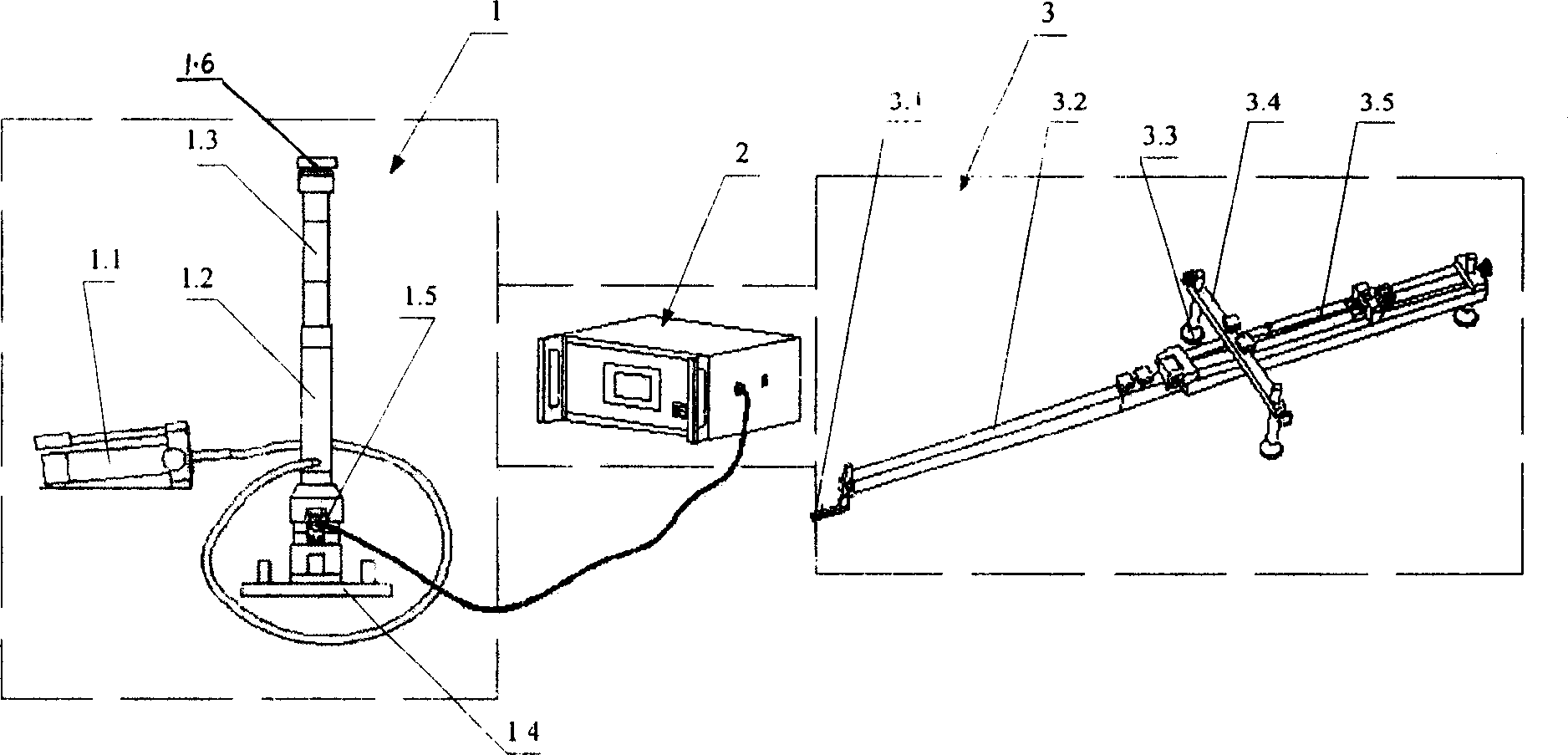 Deformation modulus E testing instrument and method thereof