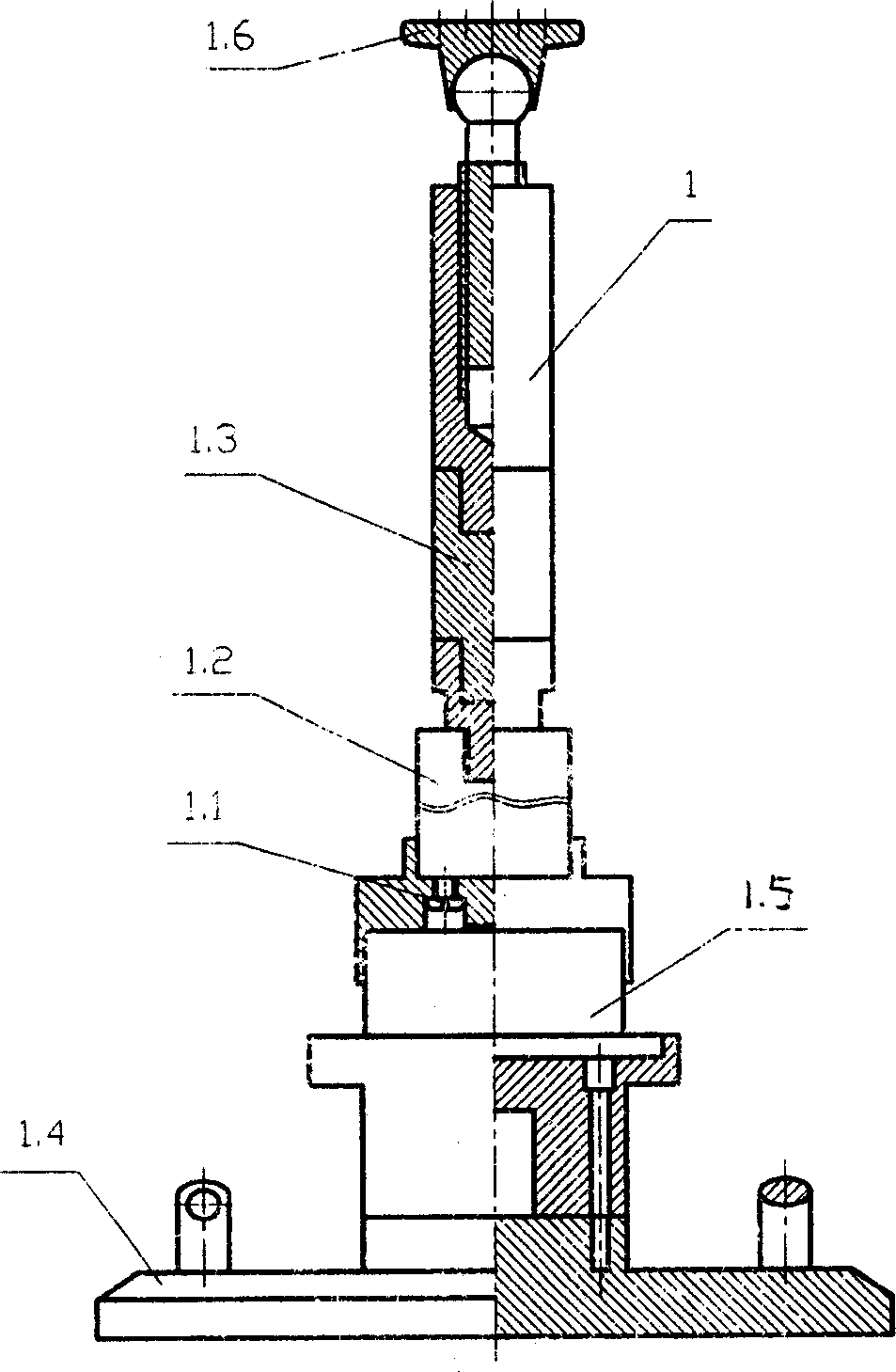 Deformation modulus E testing instrument and method thereof