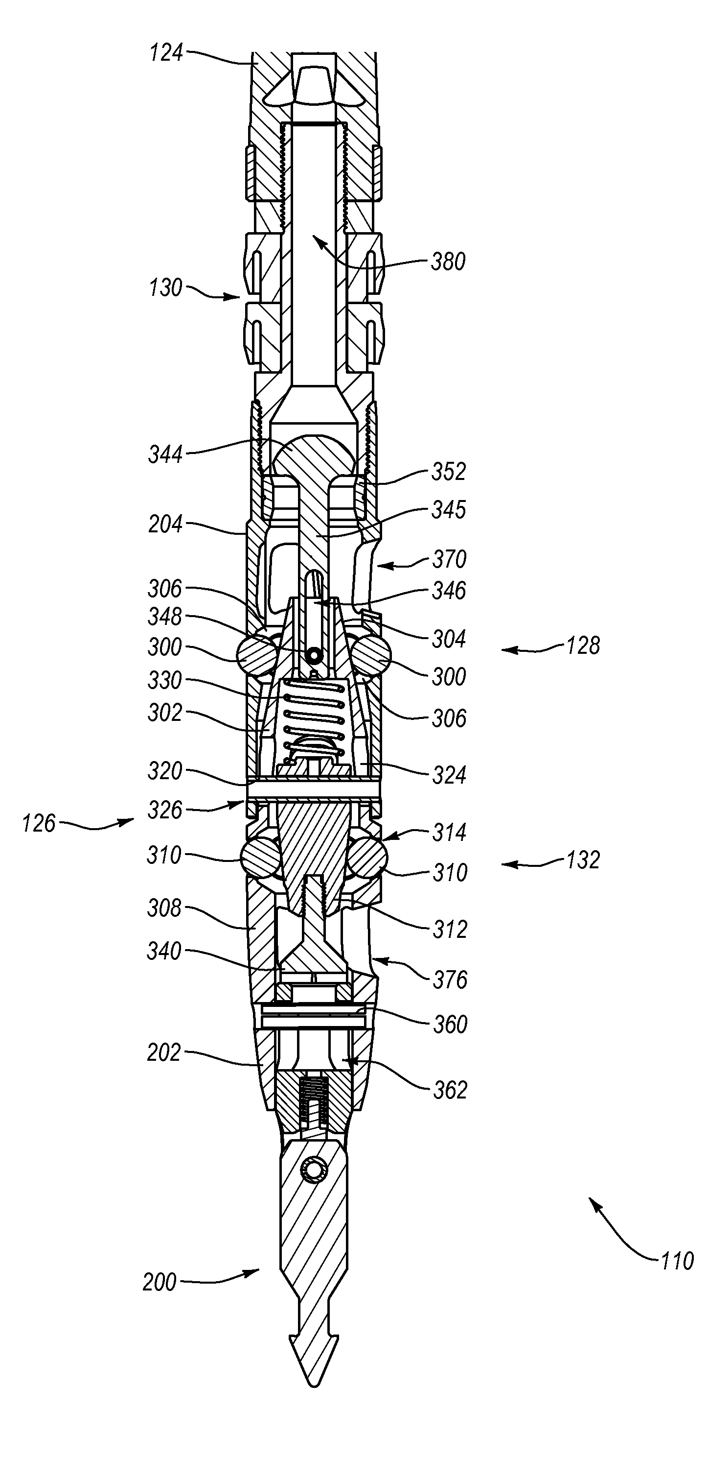 Driven latch mechanism