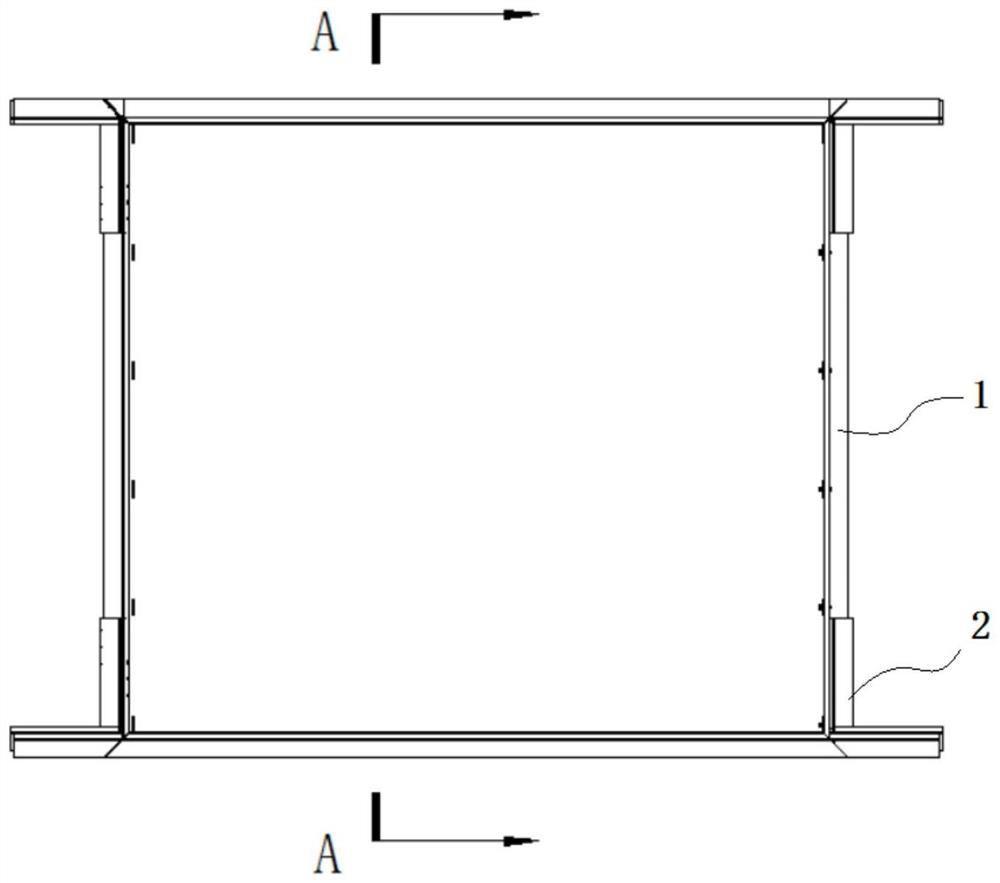 Reinforced corrugated plate box culvert structure
