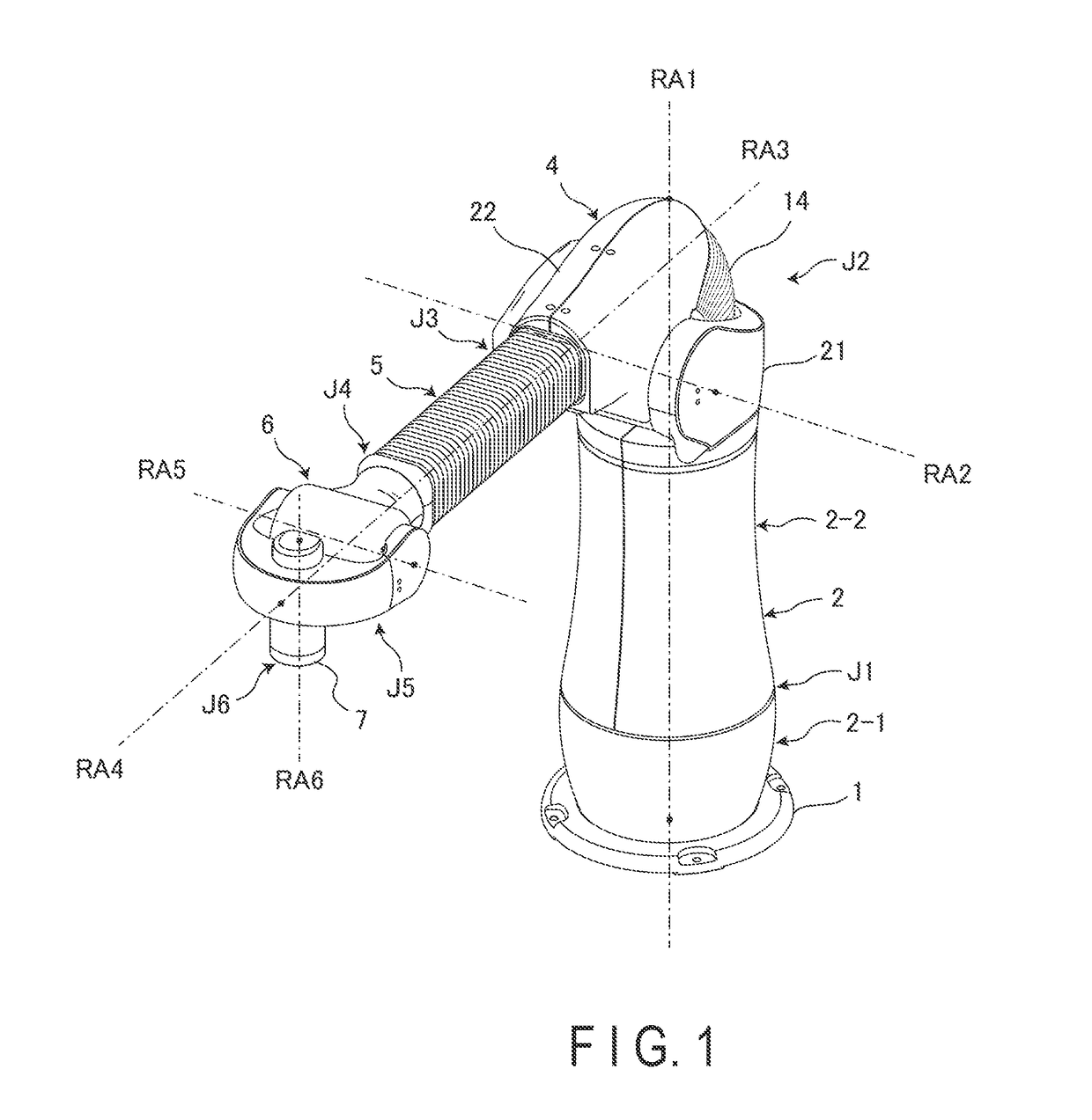 Robot arm mechanism