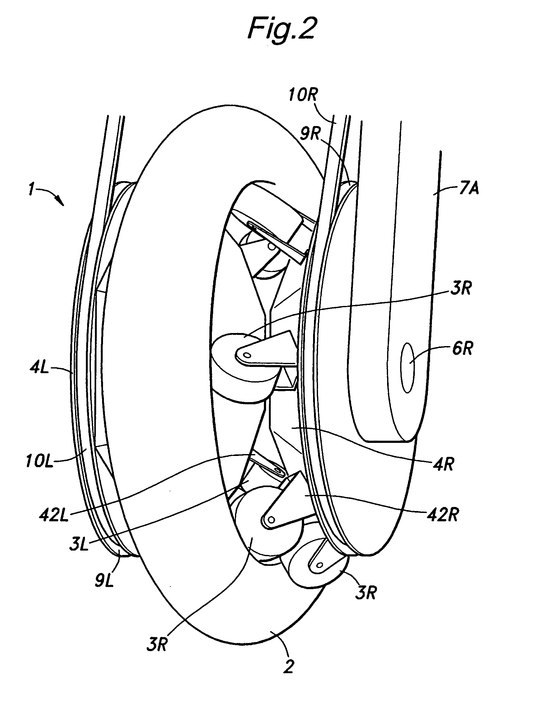 Omni-directional drive device and omni-directional vehicle using the same