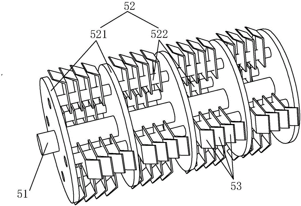 Preparation technology of straw feed based on thread rolling and fermentation device treatment