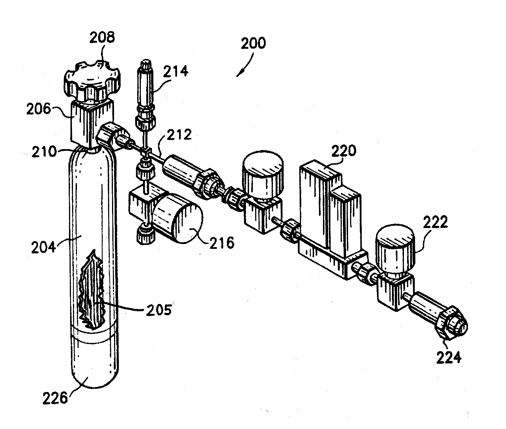 Pvdf pyrolyzate adsorbent and gas storage and dispensing system utilizing same