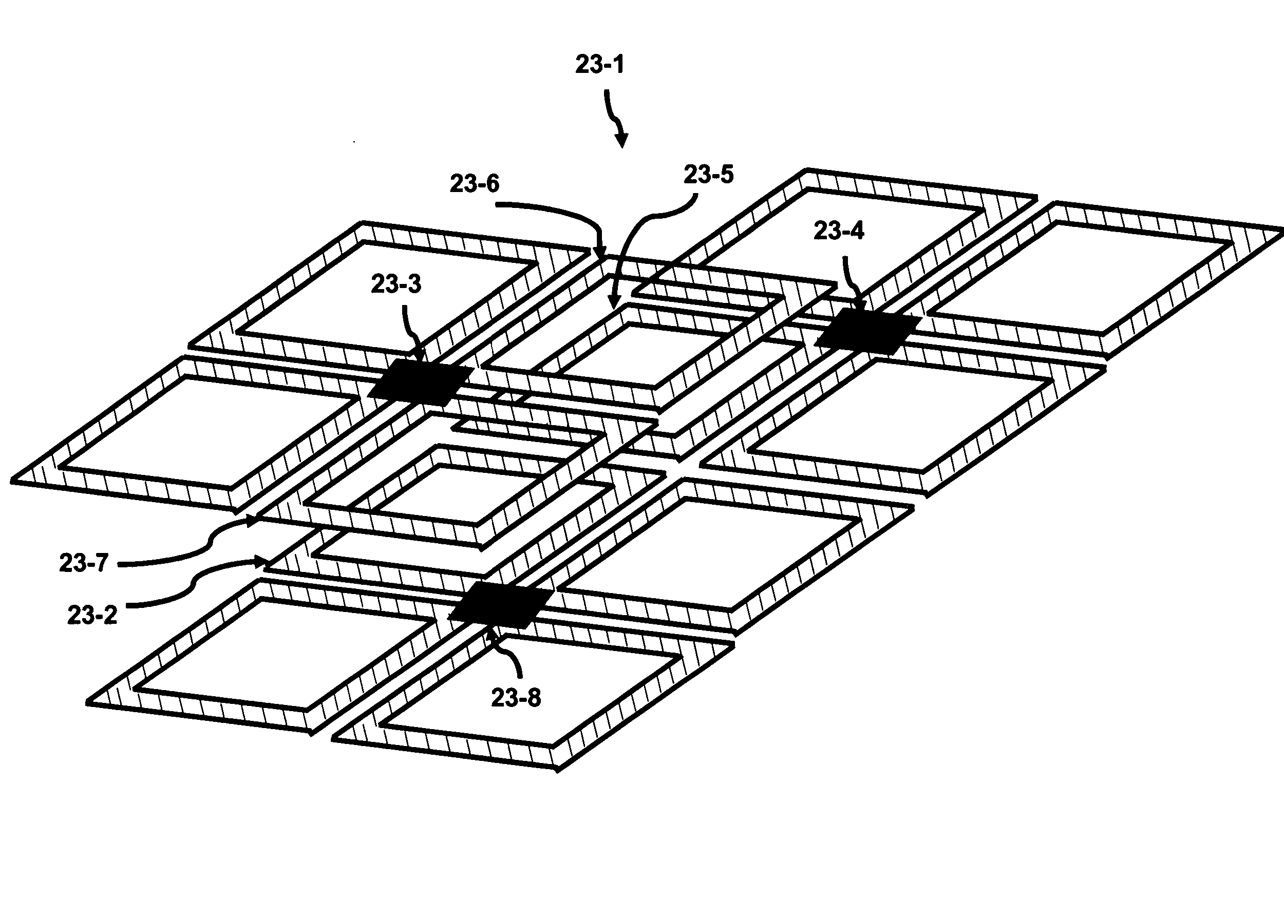 Flux linked LC tank circuits forming distributed clock networks