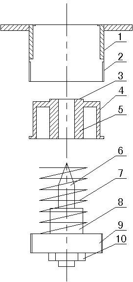 Lead screw nut and manufacturing method for same