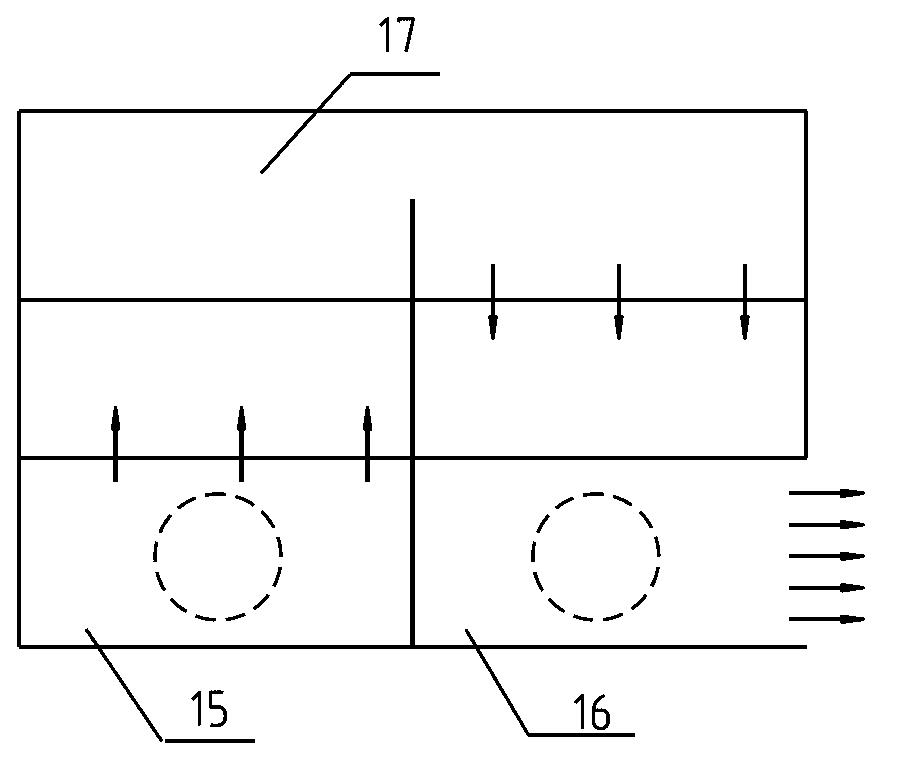 Reversible ventilating box type drying machine and method for drying grain and oil crops