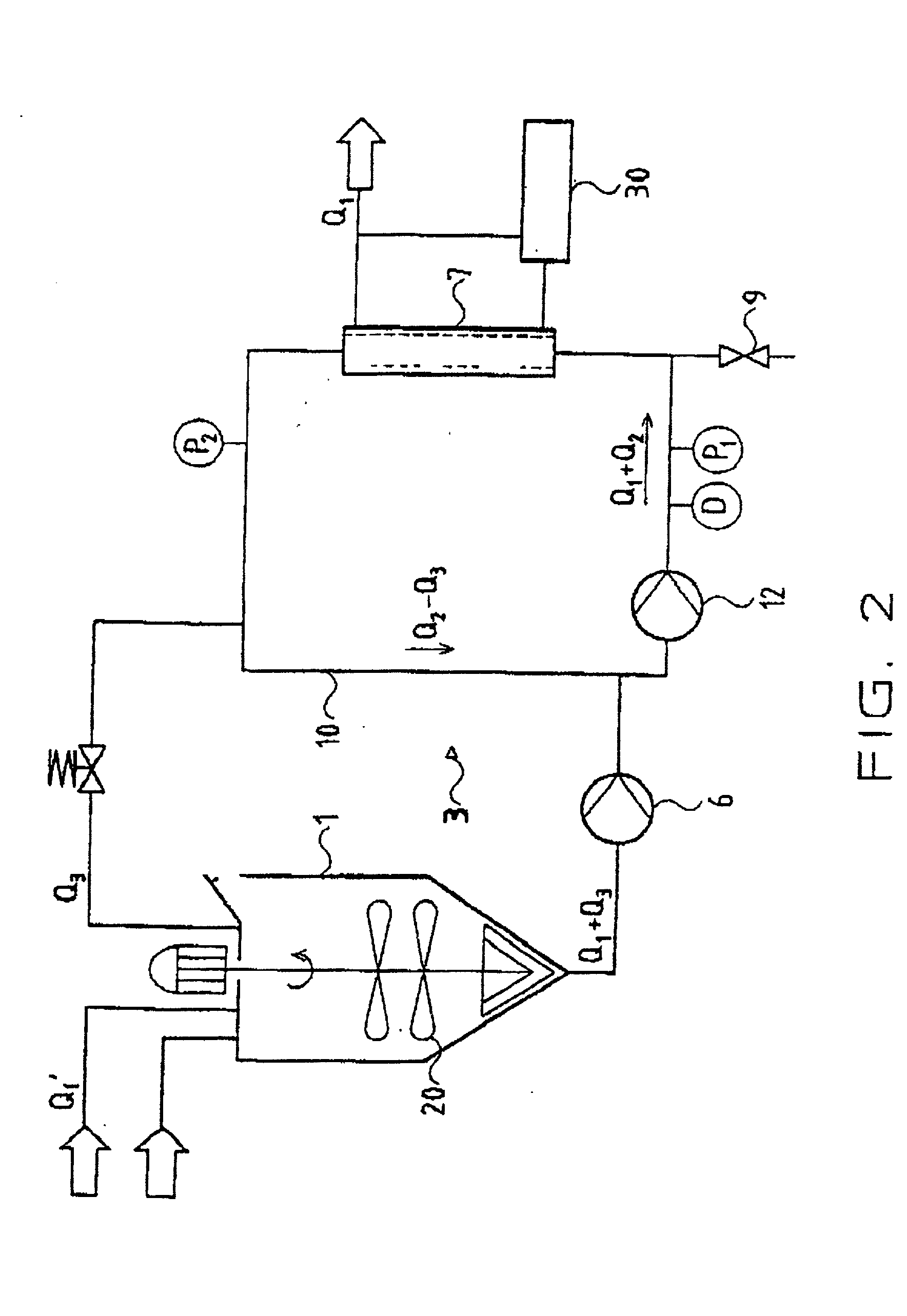 Process and apparatus for the purification and/or treatment of suspensions