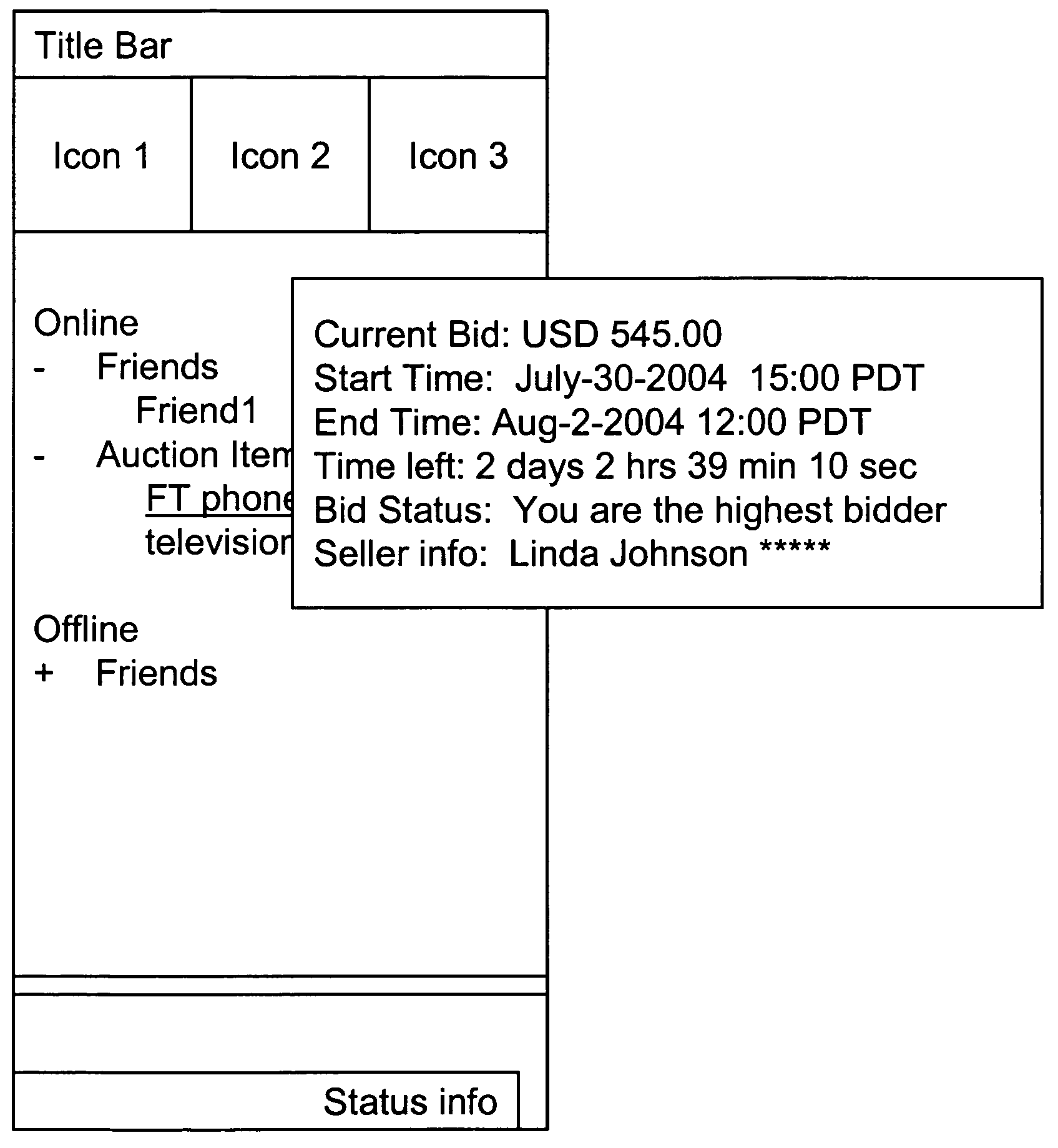 Method and system for IMPS-based transient objects