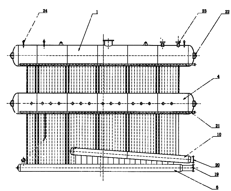 Arc tube boiler with electromagnetic radiation theory structure