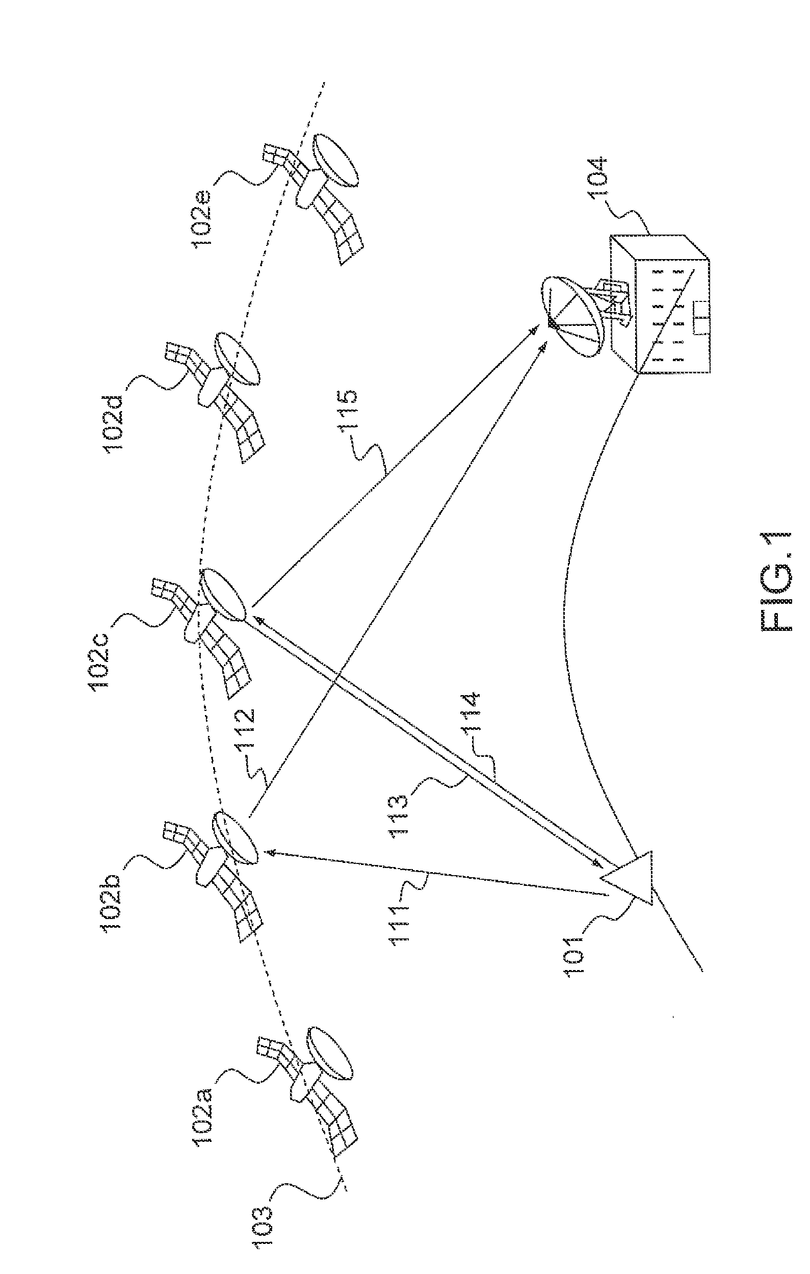 Method and System for the Geolocation of a Radio Beacon in a Search and Rescue System