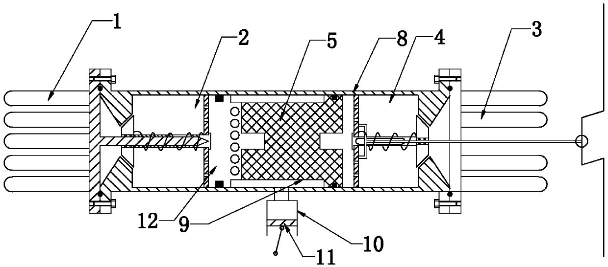 Hot-air engine with air moving piston internally provided with regenerator