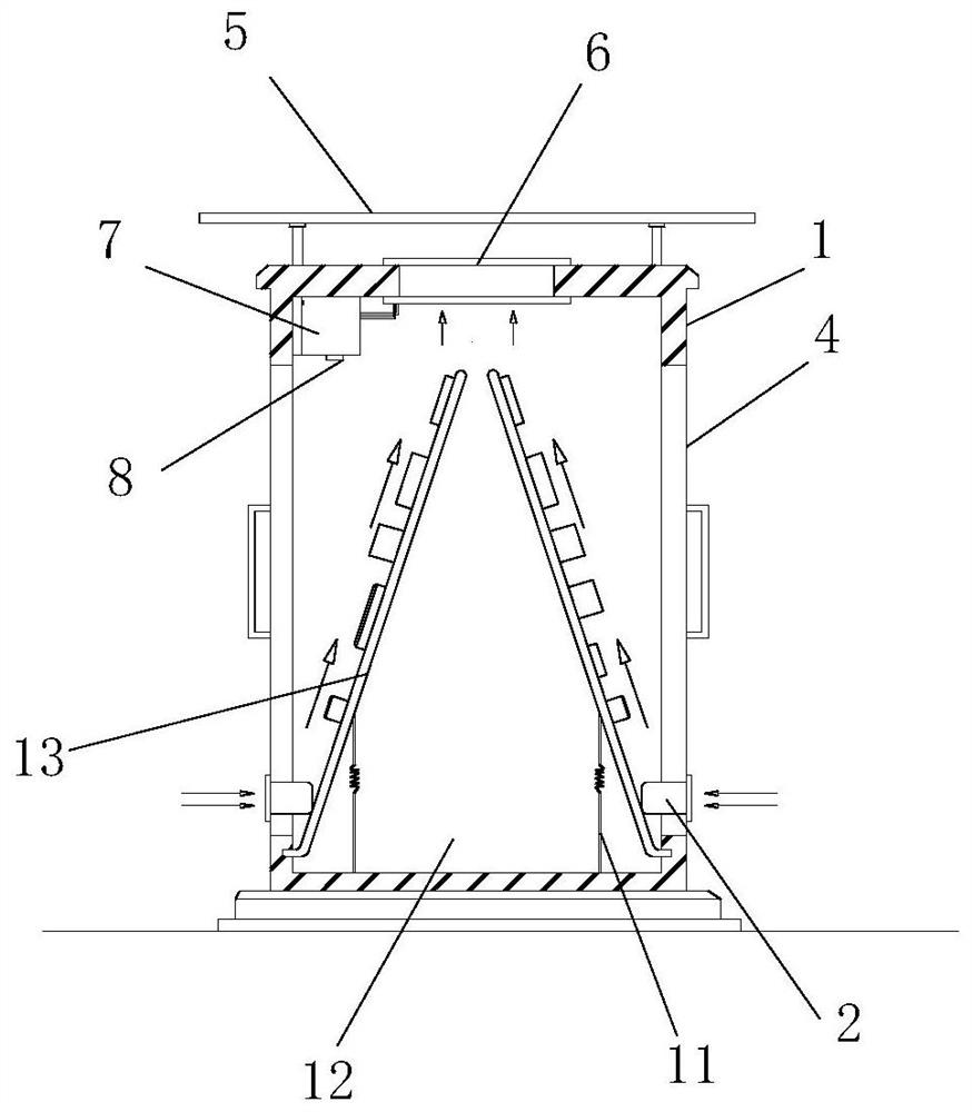 Safety high and low voltage power distribution cabinet